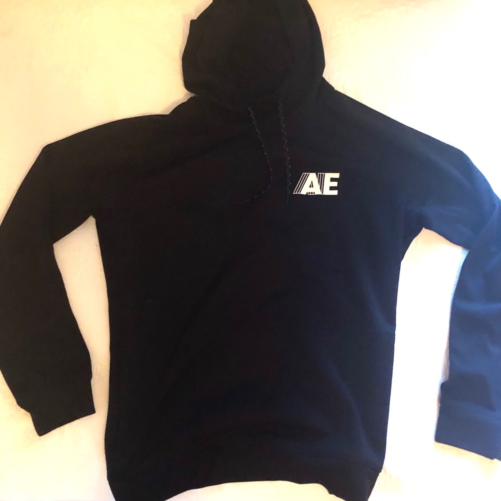 AMERICAN EAGLE Graphic Pullover Hoodie SIZE XL